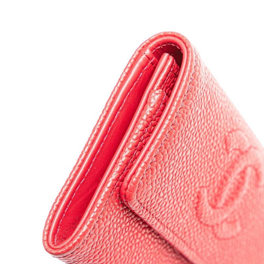 Chanel Coco Mark Caviar Skin Card Case - Picture 6 of 10
